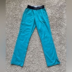 XXS Sketchers Teal Vitality 3 Pocket Logo Waist Pants